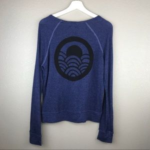 Anthropologie Sundry Logo Graphic Sweatshirt